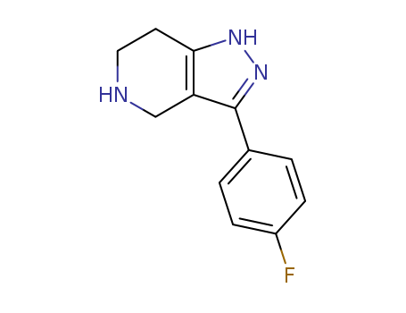 1H-Pyrazolo[4,3-c]pyridine, 3-(4-fluorophenyl)-4,5,6,7-tetrahydro-
