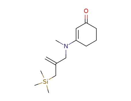 2-Cyclohexen-1-one,
3-[methyl[2-[(trimethylsilyl)methyl]-2-propenyl]amino]-