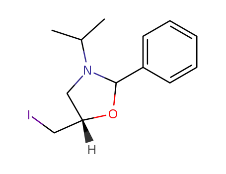 (S)-2-phenyl-3-isopropyl-5-(iodomethyl)oxazolidine