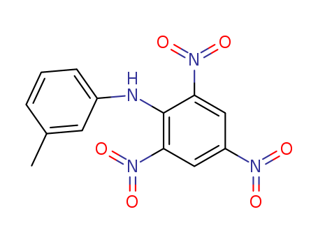 Benzenamine,N-(3-methylphenyl)-2,4,6-trinitro- cas  16552-38-8