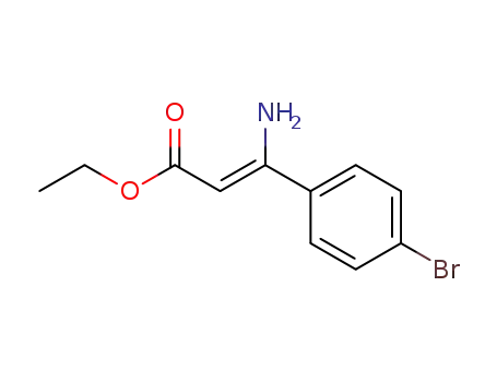 (E)-에틸 3- 아미노 -3- (4- 브로 모 페닐) 아크릴 레이트
