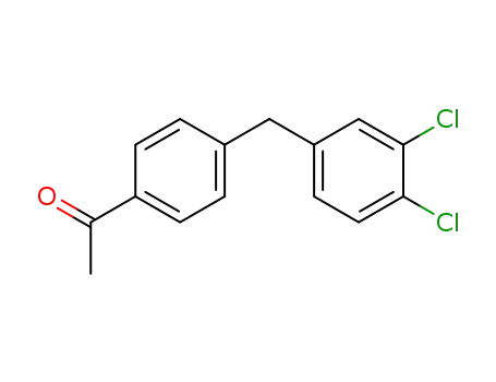 1-acetyl-4-(3,4-dichlorobenzyl)benzene