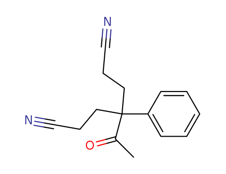 Heptanedinitrile,4-acetyl-4-phenyl- cas  1146-14-1