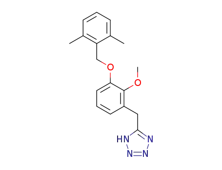 5-(3-(2,6-dimethylbenzyloxy)-2-methoxybenzyl)-1H-tetrazole
