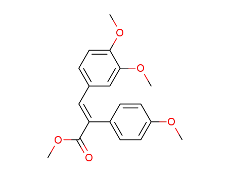 (E)-3-(3,4-dimethoxyphenyl)-2-(4-methoxyphenyl)-acrylic acid methyl ester