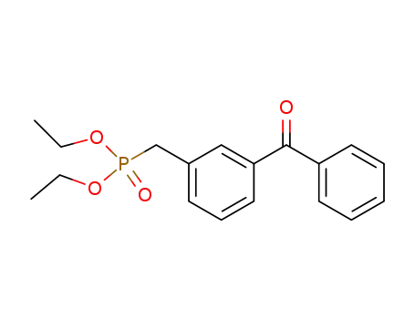 Phosphonic acid, [(3-benzoylphenyl)methyl]-, diethyl ester