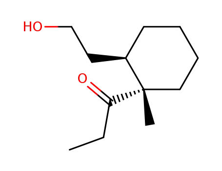 1-[(1S,2R)-2-(2-Hydroxy-ethyl)-1-methyl-cyclohexyl]-propan-1-one