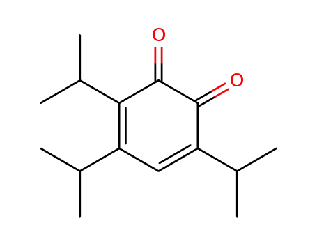 3,5-Cyclohexadiene-1,2-dione, 3,4,6-tris(1-methylethyl)-