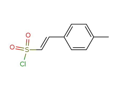 Molecular Structure of 98821-28-4 (2-P-TOLYL-ETHENESULFONYL CHLORIDE)