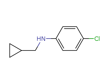 Benzenamine,4-chloro-N-(cyclopropylmethyl)-