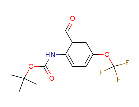 TERT-BUTYL 2-FORMYL-4-(TRIFLUOROMETHOXY)PHENYLCARBAMATE(505084-60-6)