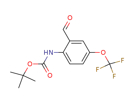 TERT-BUTYL 2-FORMYL-4-(TRIFLUOROMETHOXY)페닐카바메이트