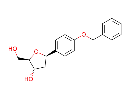 1-benzyloxy-4-(2'-deoxy-β-D-ribofuranosyl)benzene