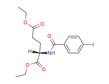 L-Glutamic acid, N-(4-iodobenzoyl)-, diethyl ester