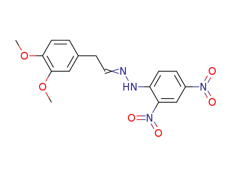 Molecular Structure of 7509-47-9 ((1E)-1-[2-(3,4-dimethoxyphenyl)ethylidene]-2-(2,4-dinitrophenyl)hydrazine)