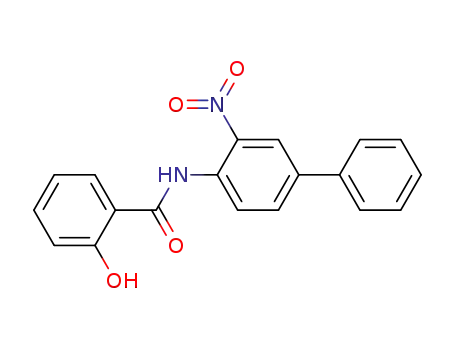 2-hydroxy-<i>N</i>-(3-nitro-biphenyl-4-yl)-benzamide
