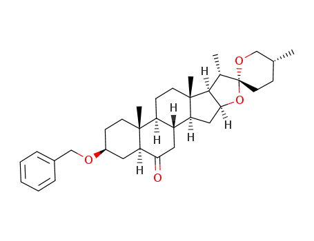 Molecular Structure of 210687-07-3 (3-O-benzyl laxogenin)