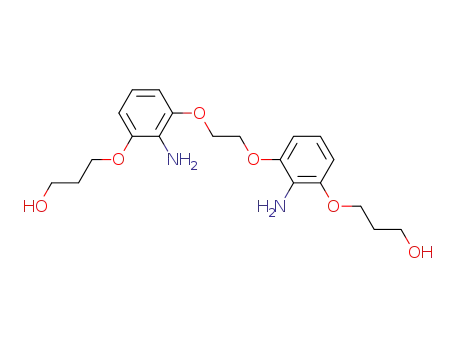 1-Propanol, 3,3'-[1,2-ethanediylbis[oxy(2-amino-3,1-phenylene)oxy]]bis-