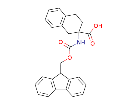 2-((((9H-FLUOREN-9-YL)METHOXY)CARBONYL)AMINO)-1,2,3,4-TETRAHYDRONAPHTHALENE-2-CARBOXYLIC ACID  CAS NO.135944-08-0