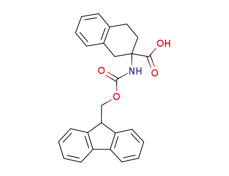 Molecular Structure of 135944-08-0 (N-FMOC-D,L-2-AMINOTETRALIN-2-CARBOXYLIC ACID)