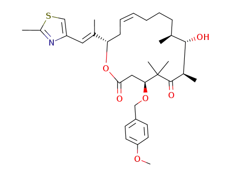 (4S,7R,8S,16S)-8-hydroxy-4-(4-methoxybenzyloxy)-5,5,7,9-tetramethyl-16-[(E)-1-methyl-2-(2-methyl-1,3-thiazol-4-yl)-1-ethenyl]-1-oxacyclohexadec-13-en-2,6-dione
