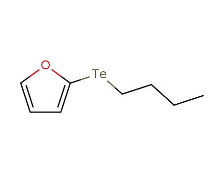 Molecular Structure of 408492-37-5 (Furan, 2-(butyltelluro)-)
