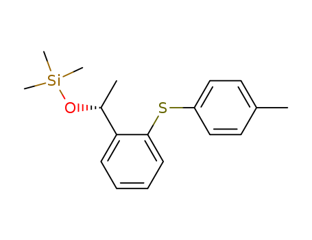 Silane, trimethyl[(1R)-1-[2-[(4-methylphenyl)thio]phenyl]ethoxy]-