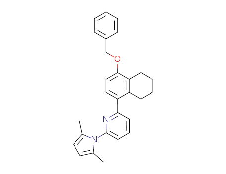 2-(2,5-dimethylpyrrolyl)-6-[4-benzyloxy-5,6,7,8-tetrahydronaphthalen-1-yl]pyridine