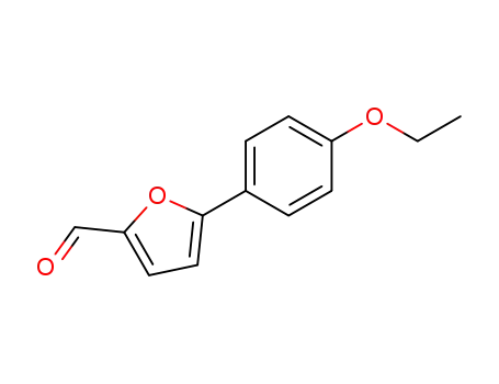 Molecular Structure of 110360-10-6 (5-(4-ethoxyphenyl)furan-2-carbaldehyde)