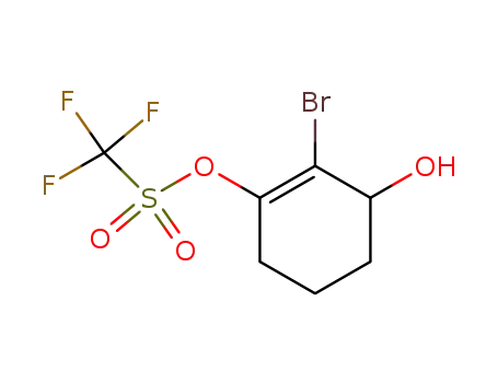 Methanesulfonic acid, trifluoro-, 2-bromo-3-hydroxy-1-cyclohexen-1-yl
ester