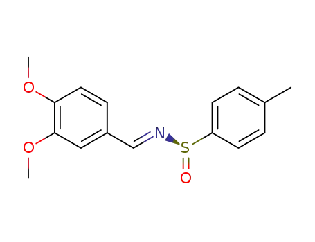 (R)-(+)-(3,4-dimethoxybenzylidene)-p-toluenesulfinamide