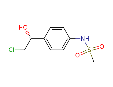 Methanesulfonamide, N-[4-[(1R)-2-chloro-1-hydroxyethyl]phenyl]-