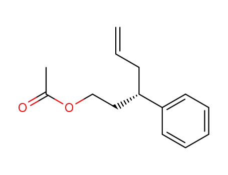 Molecular Structure of 85000-04-0 (Acetic acid (S)-3-phenyl-hex-5-enyl ester)