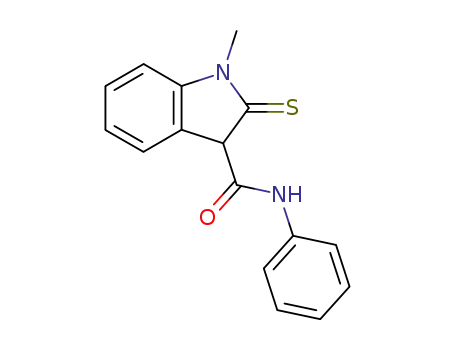 N-phenyl (1-methyl-2-thioxo-3-indolinyl)carboxamide
