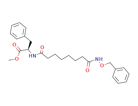 (R)-2-(7-benzyloxycarbamoyl-heptanoylamino)-3-phenylpropionic acid methyl ester