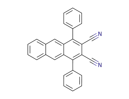 2,3-Anthracenedicarbonitrile, 1,4-diphenyl-