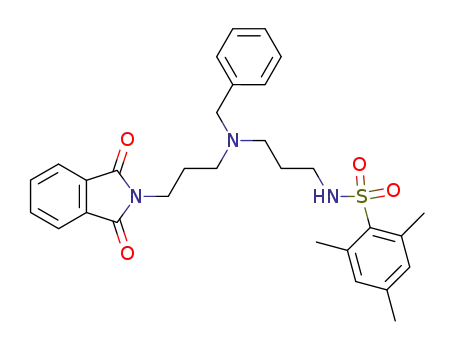 1-phthalimido-4-(N-benzyl)-7-<<(2-mesitylene)sulfonyl>amino>-4-azaheptane