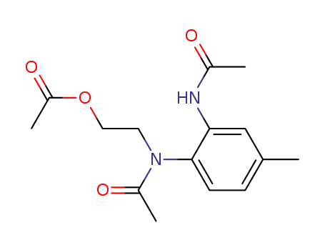 Acetamide, N-[2-(acetylamino)-4-methylphenyl]-N-[2-(acetyloxy)ethyl]-