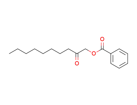 1-(benzoyloxy)decan-2-one