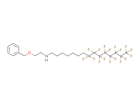 N-[2-(benzyloxy)ethyl]-7-(F-octyl)heptylamine