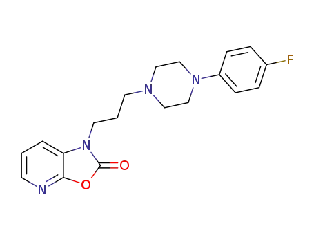 Oxazolo(5,4-b)pyridin-2(1H)-one, 1-(3-(4-(4-fluorophenyl)-1-piperazinyl)propyl)-