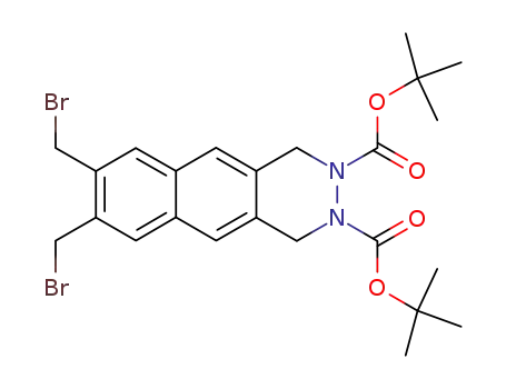 di(t-butyl) 7,8-di(bromomethyl)-1,2,3,4-tetrahydrobenzo[g]phthalazine-2,3-dicarboxylate