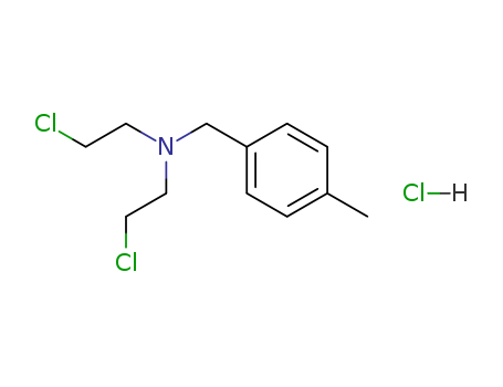 Benzenemethanamine, N,N-bis(2-chloroethyl)-4-methyl-, hydrochloride