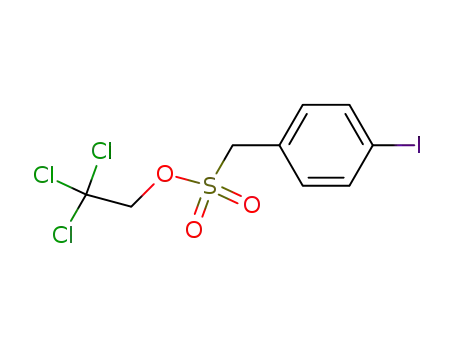 2,2,2-trichloroethyl (4-iodo-phenyl)methanesulfonate