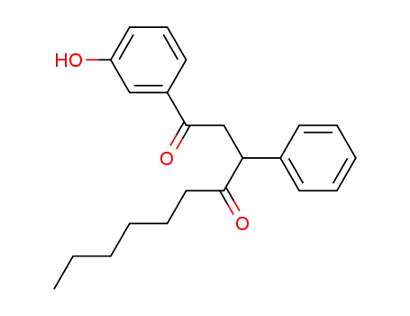 Molecular Structure of 591249-02-4 (1,4-Decanedione, 1-(3-hydroxyphenyl)-3-phenyl-)