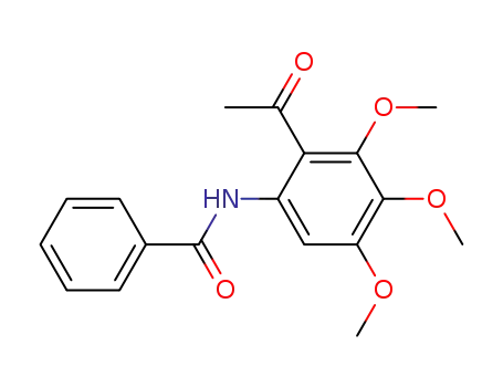 Benzamide, N-(2-acetyl-3,4,5-trimethoxyphenyl)-