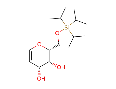 Molecular Structure of 166021-01-8 (6-O-(TRIISOPROPYLSILYL)-D-GALACTAL)