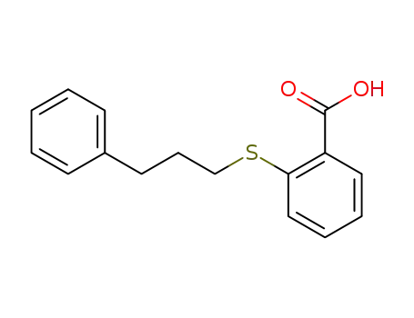 2-[(3-phenylpropyl)thio]benzoic acid