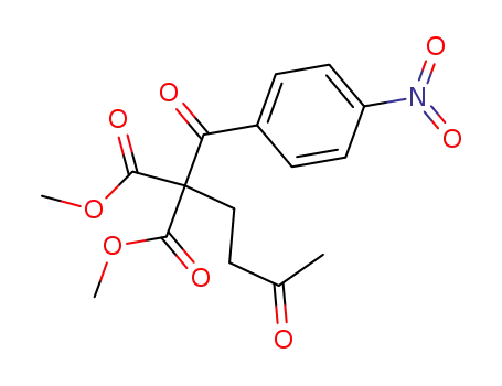 dimethyl 2-(4-nitrobenzoyl)-2-(3-oxobutyl)malonate