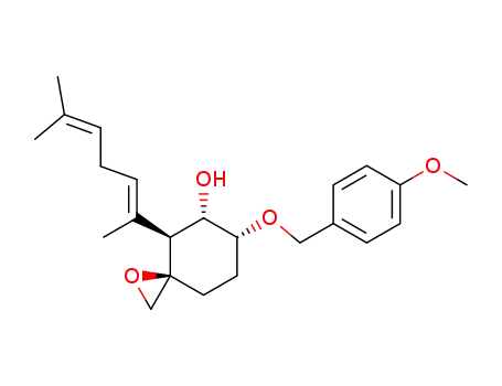 (3R,4S,5S,6R)-4-[(E)-1,5-dimethyl-hex-1,4-dienyl]-5-hydroxy-6-p-methoxybenzyloxy-1-oxaspiro[2.5]octane